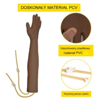 Fantom pielęgniarski ręka do wkłuć zestaw nauki iniekcji
