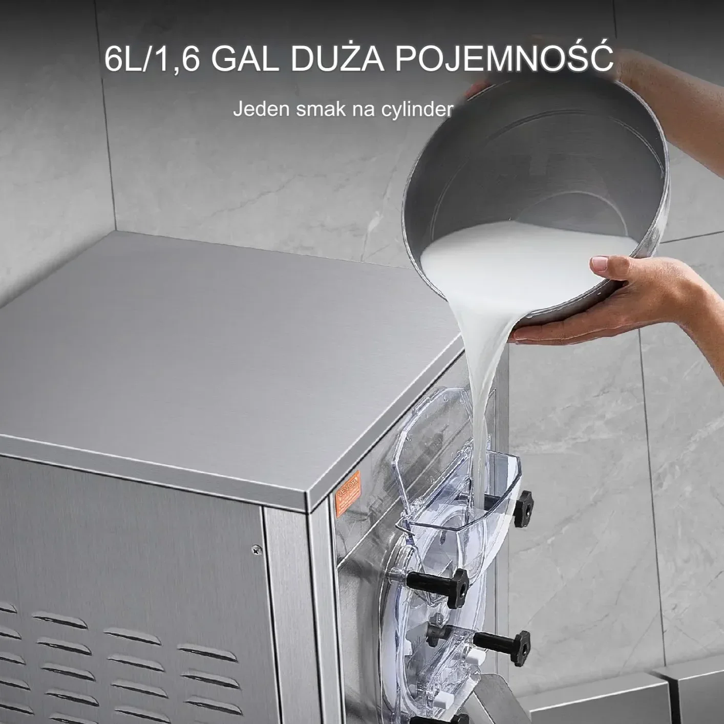 Maszyna do robienia lodów 18l/h - obrazek 2