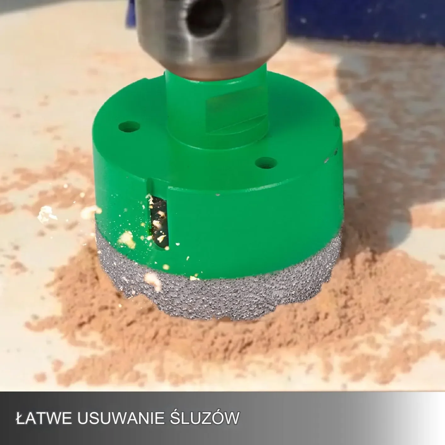 Korona diamentowa zestaw 5szt M14 22-65mm do płytek granitu szkła wiertło - obrazek 3