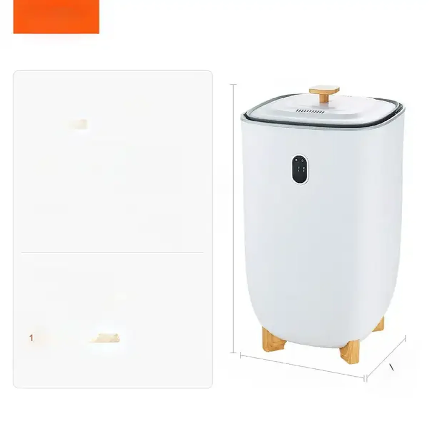 Podgrzewacz do ręczników 35L ekran LED + Timer - obrazek 4