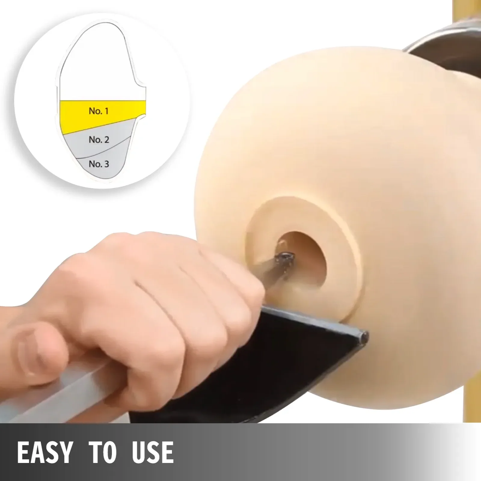 Dłuto dłuta noże do rzeźbienia w drewnie rzeźbiarskie zestaw dłut 4 szt. - obrazek 5