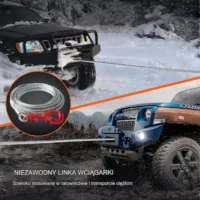 Linka lina stalowa do wyciągarek wciągarek  30.5 m