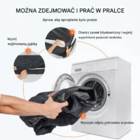 Siedzisko Samochodowe dla Psa Bezpieczne i Wygodne  – Czarne 25 kg