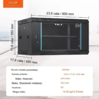 Szafa serwerowa wisząca 60x35x45cm