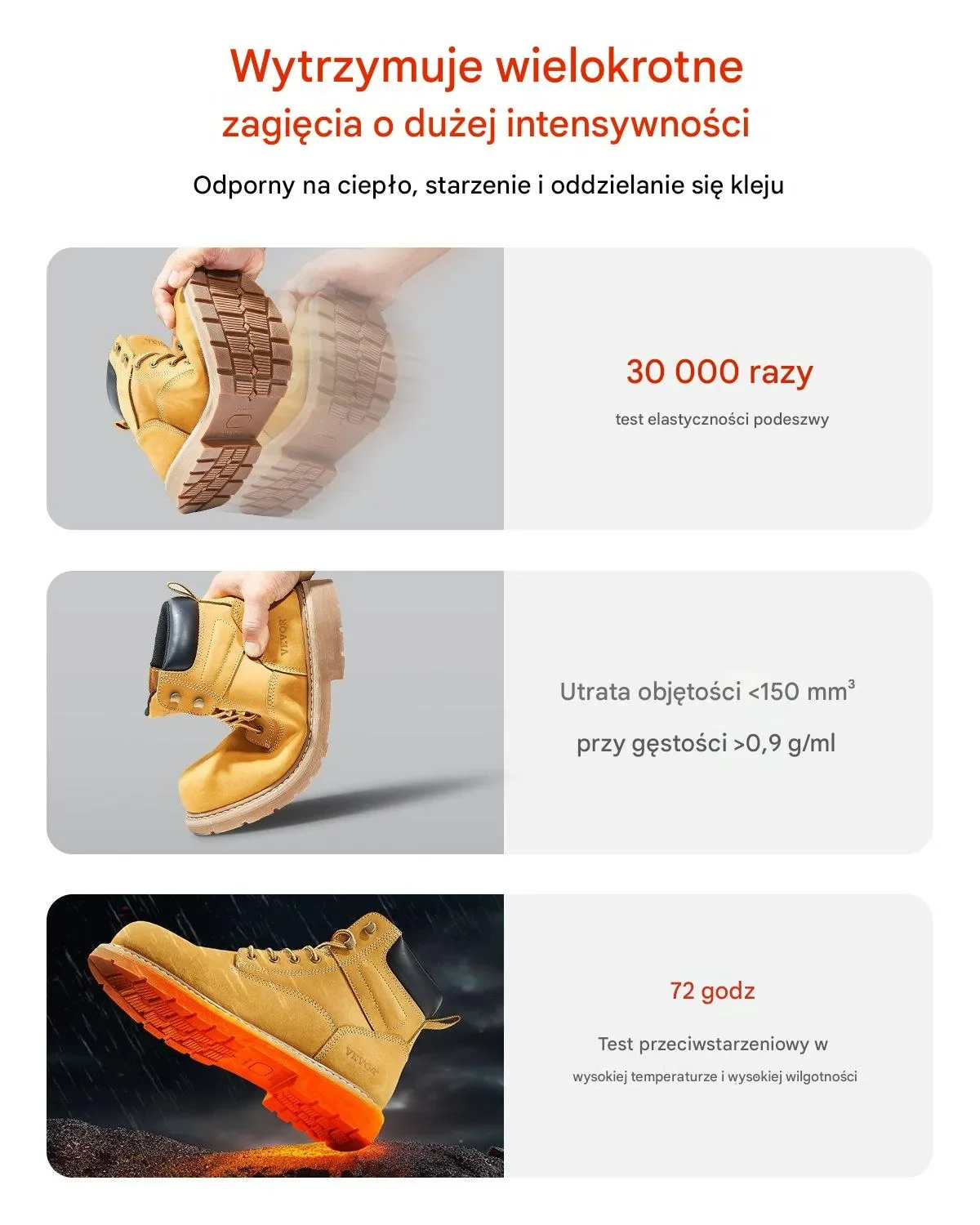 Buty Robocze Ochronne Męskie Trzewiki BHP Skóra Wodoodporne Antypoślizgowe - obrazek 2