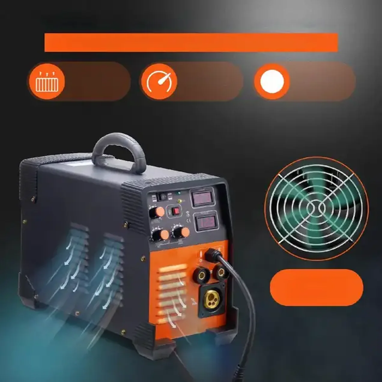 Spawarka inwertorowa 200A MIG/MMA/TIG – przecinarka plazmowa 3w1 - obrazek 3