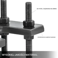 Maszyna do cięcia wykrawarka do skóry ręczna 180x120mm heavy duty DIY