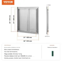 Podwójne Drzwi do Grilla