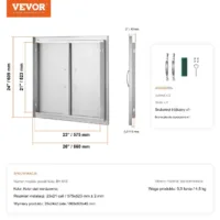 Podwójne Drzwi do Grilla