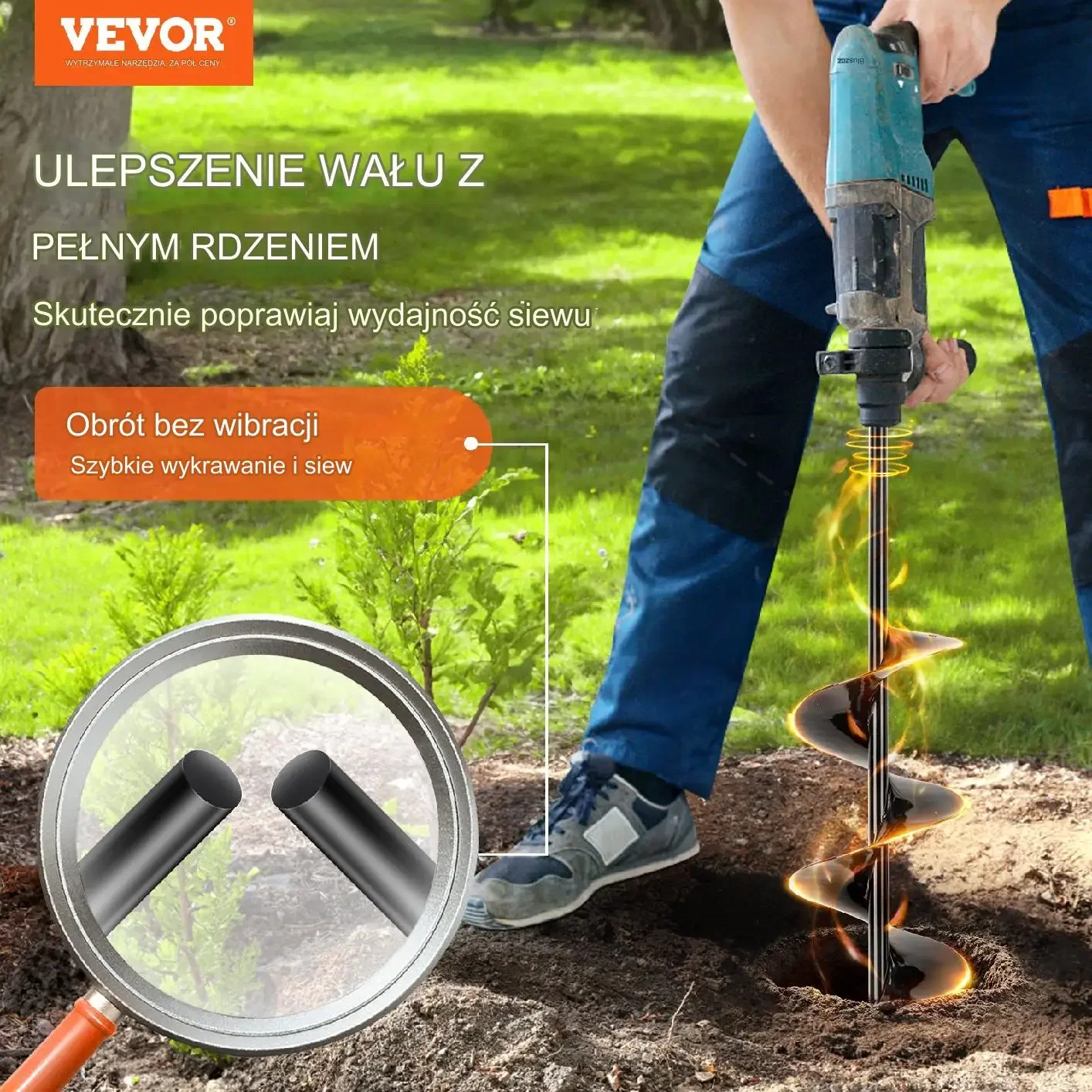 Zestaw 2 Wierteł Ślimakowych - obrazek 6