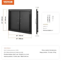 Podwójne Drzwi do Grilla