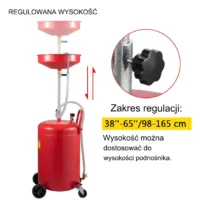 Zbiornik na Zużyty Olej Zlewarka – 80L