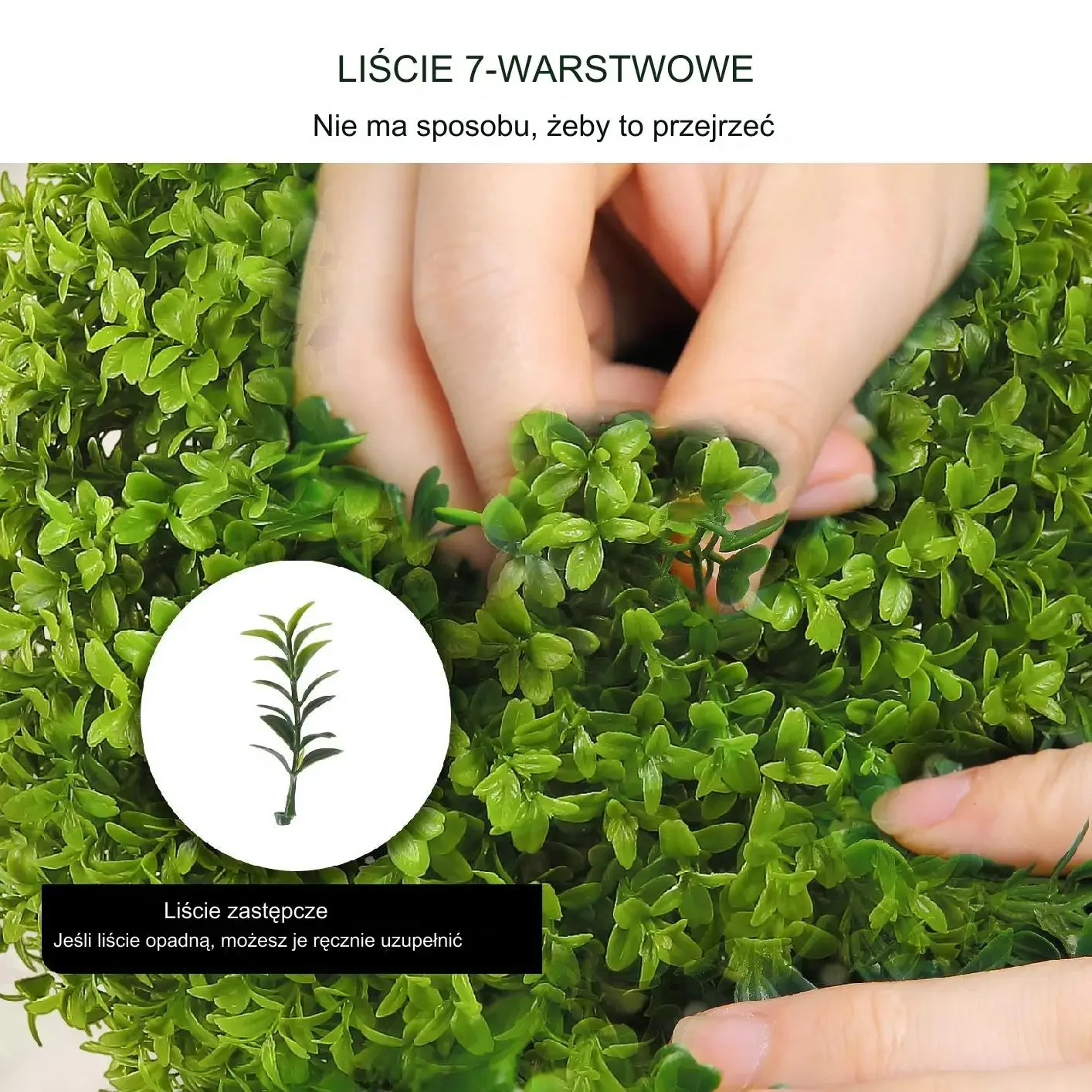 Sztuczne drzewka 2 szt 120 cm topiary do salonu, tarasu, balkonu - obrazek 5