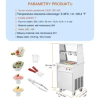 Maszyna do Lodów Tajskich 965 W