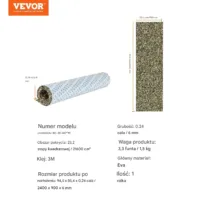 Mata EVA na łódź 240x90cm 6mm antypoślizg samoprzylepna zielona