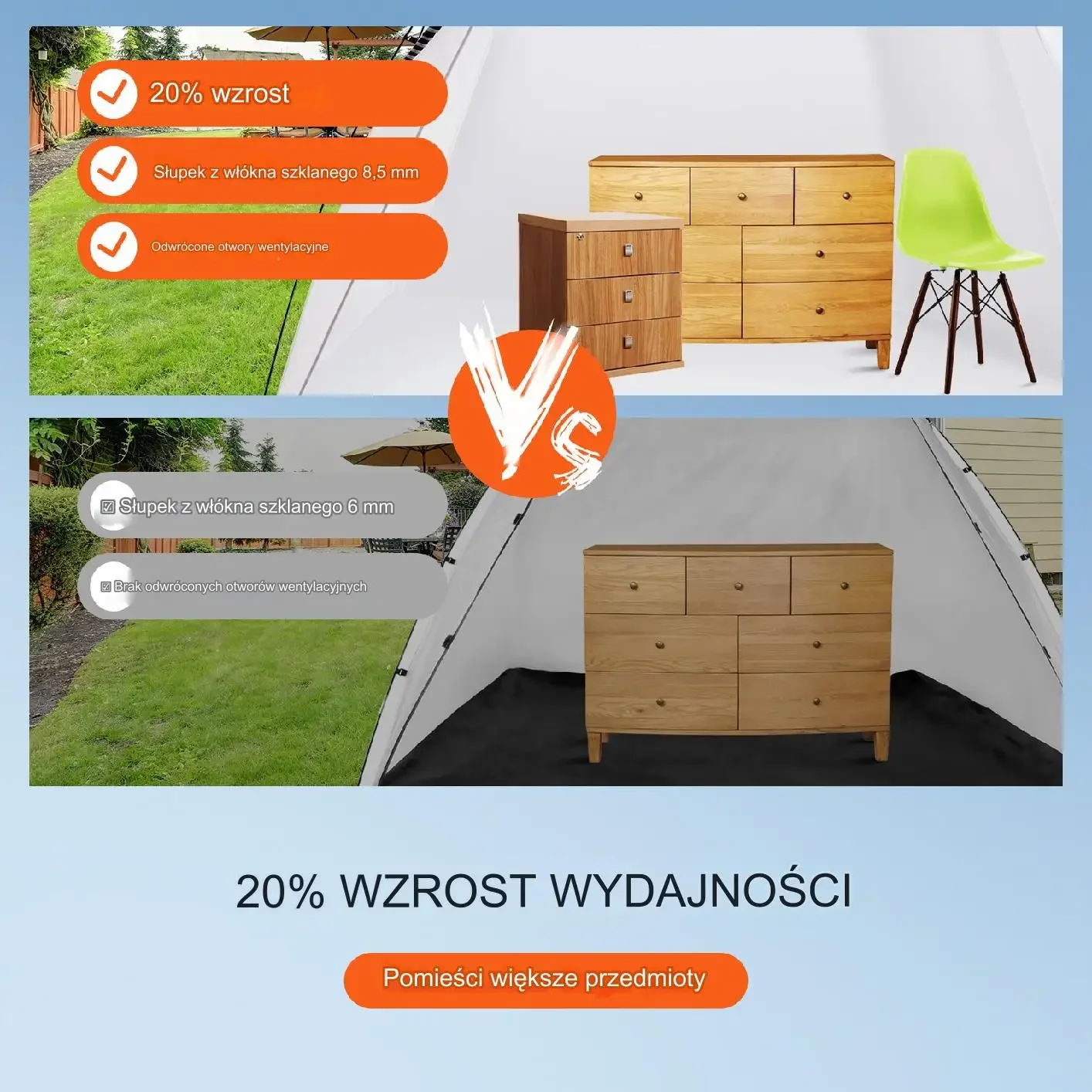 Namiot Malarski Przenośny Kabina – 305×213×183 cm - obrazek 4