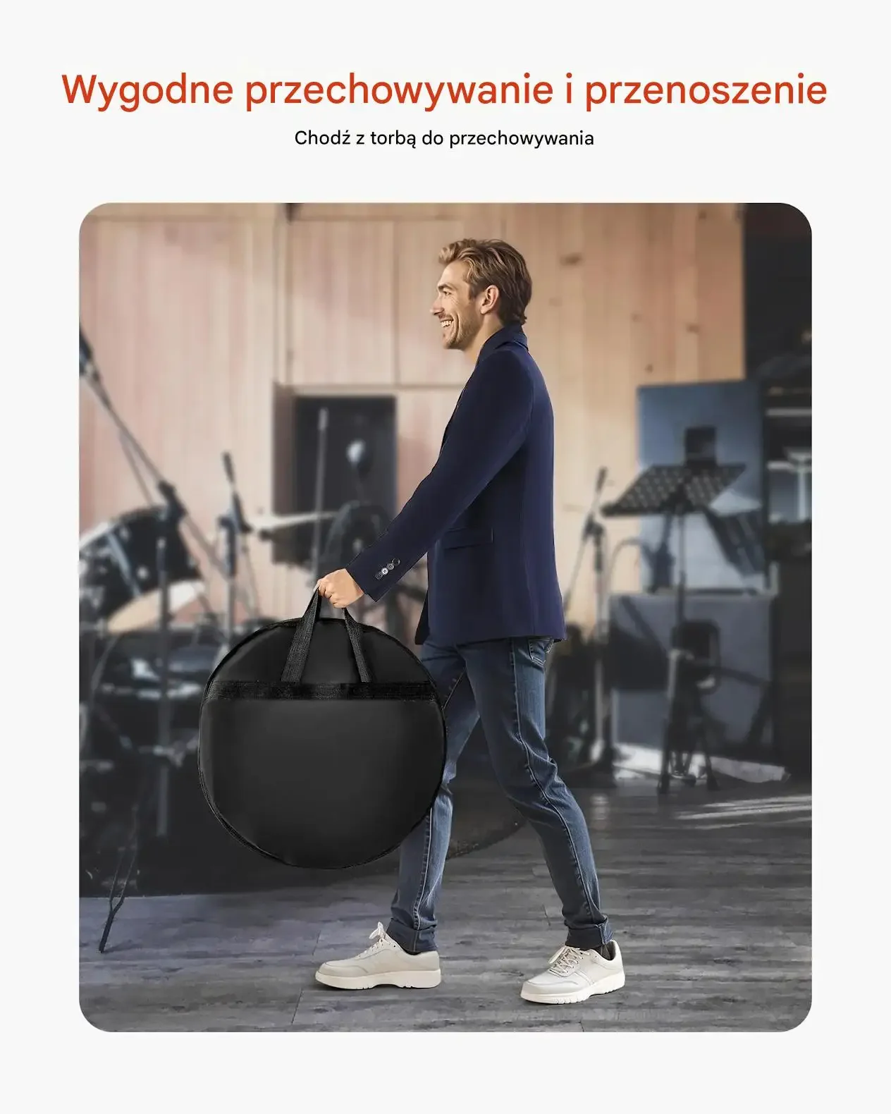 Talerze perkusyjne zestaw 10 14 16 20 cali 4 szt tekstura młotkowana - obrazek 2