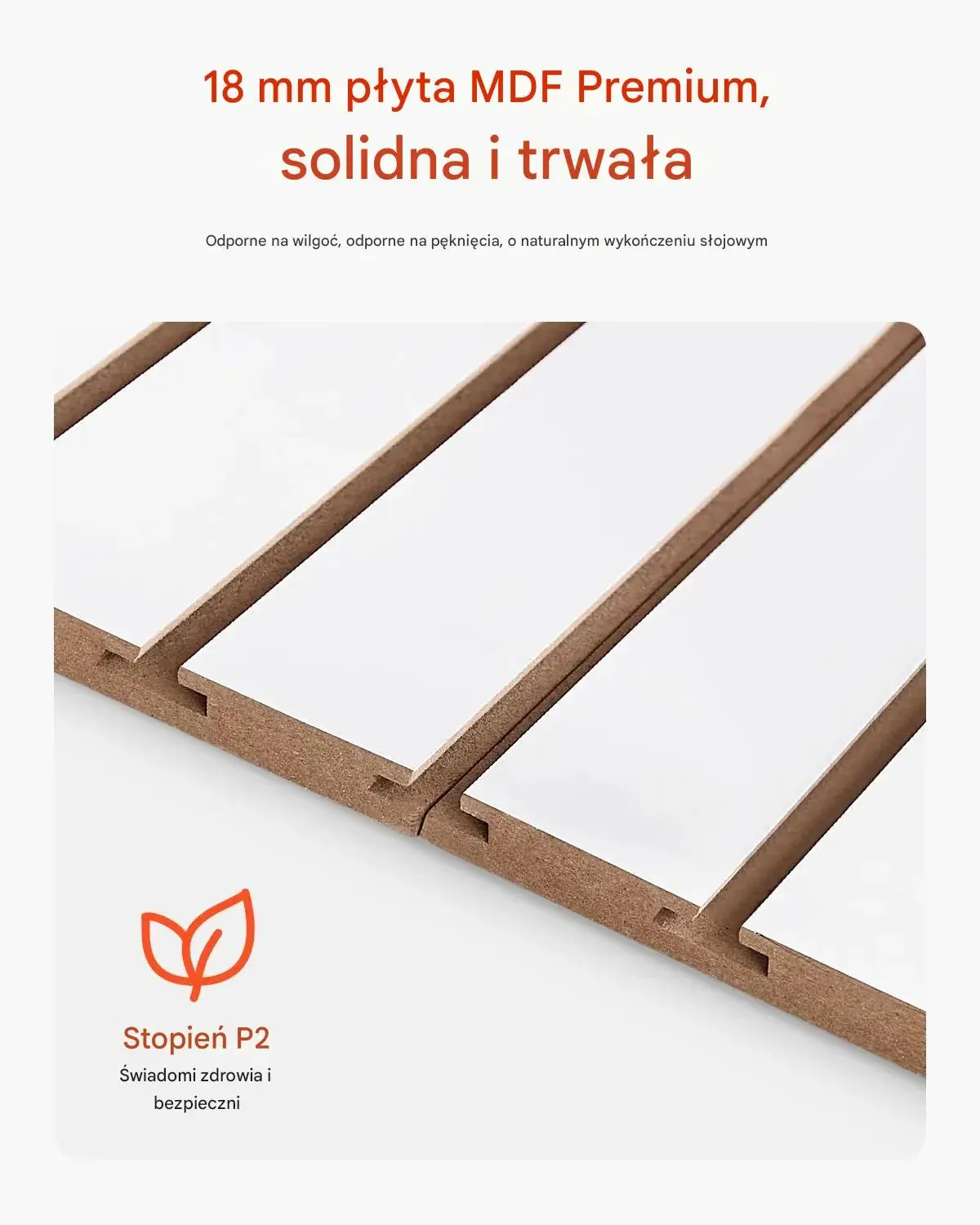 Panel ścienny slatwall 120x120 MDF do garażu ekspozycja - obrazek 5