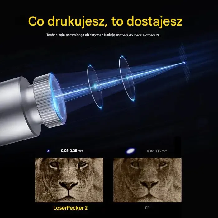 LaserPecker LP2 grawerka laserowa diodowa ręczna mini ploter grawer - obrazek 5