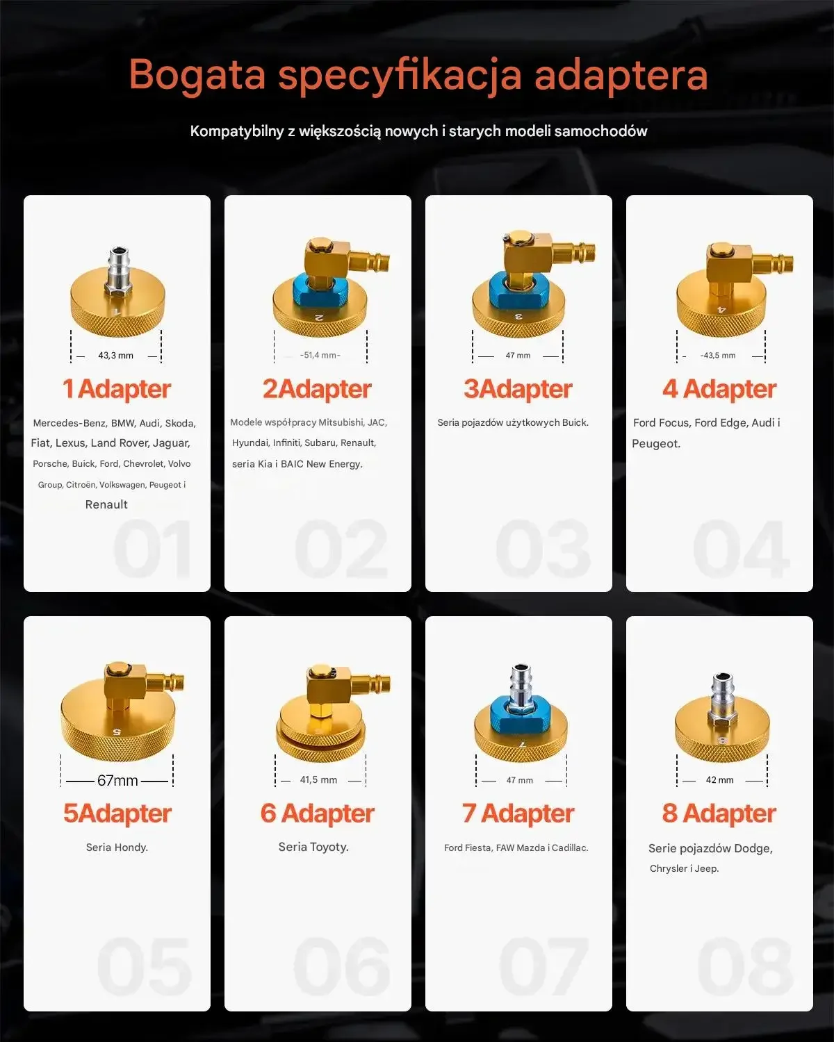 Odpowietrznik hamulców elektryczny 220V z manometrem zestaw - obrazek 4