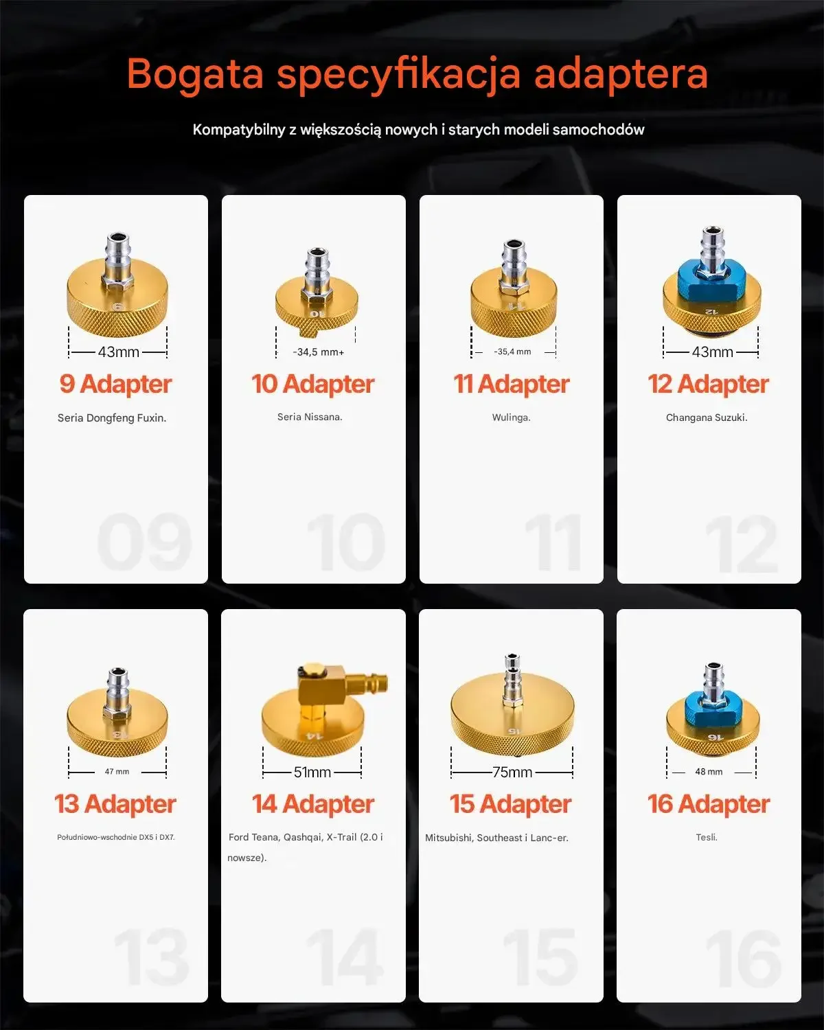 Odpowietrznik hamulców elektryczny 220V z manometrem zestaw - obrazek 5