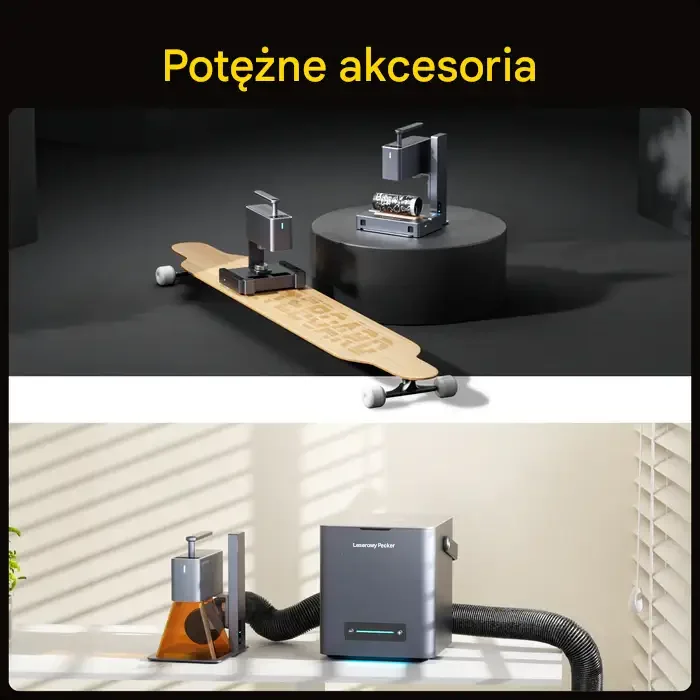 LaserPecker LP2 grawerka laserowa diodowa ręczna mini ploter grawer - obrazek 3
