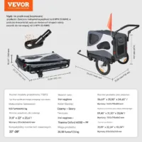 Wózek dla Psa 2-w-1