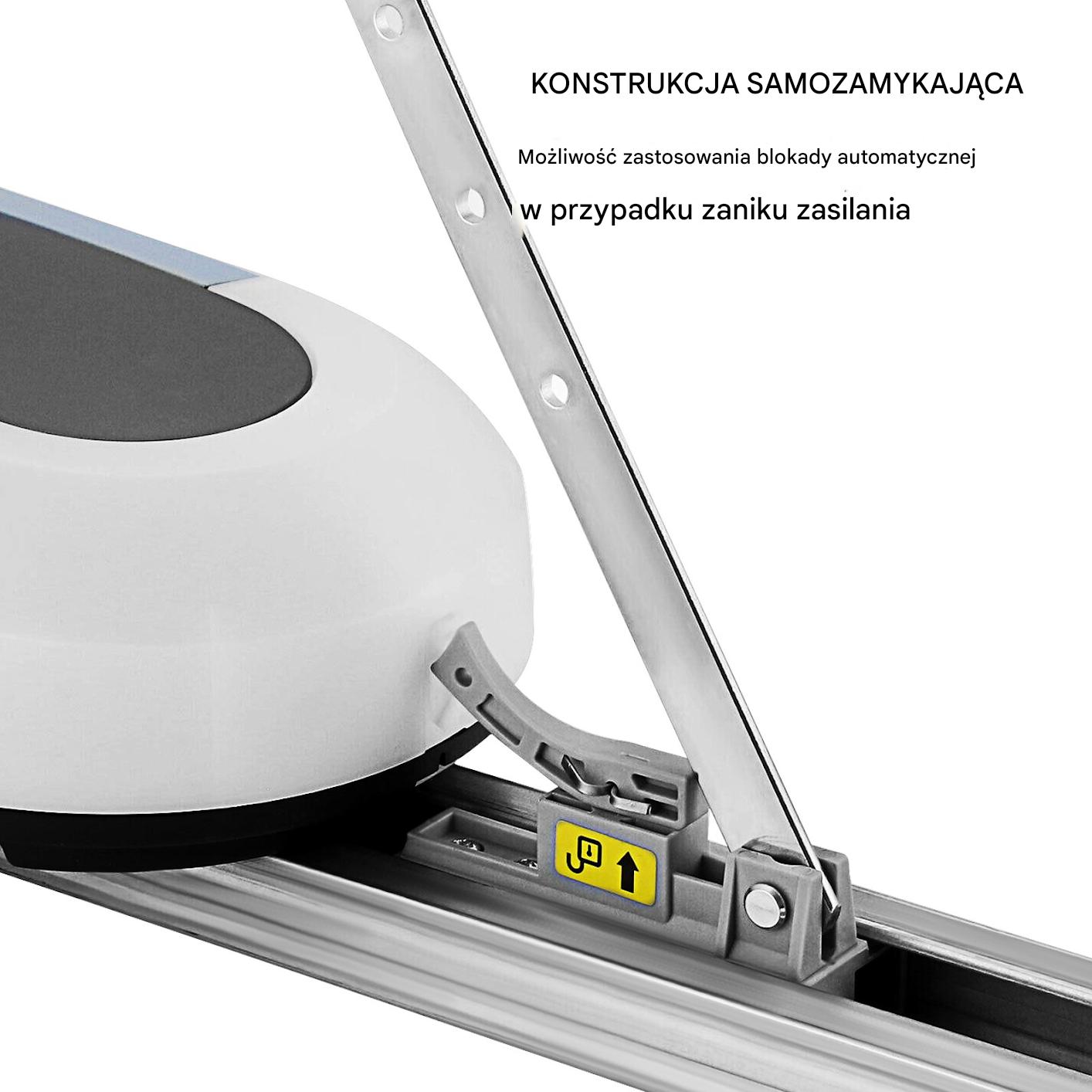 Otwieracz do Bramy Garażowej Automatyczny – Pilot Cicha Praca Siła 800 N - obrazek 6