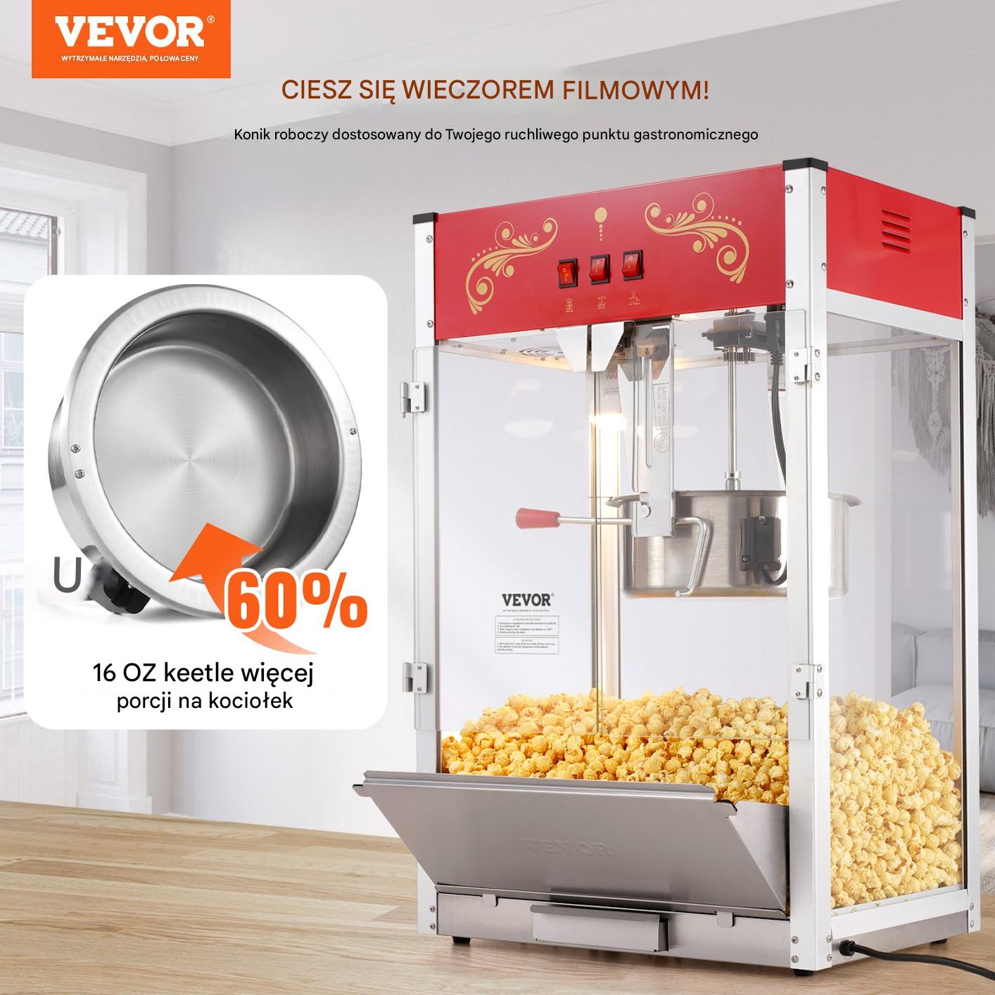 Maszyna do Popcornu 1615 W - obrazek 7