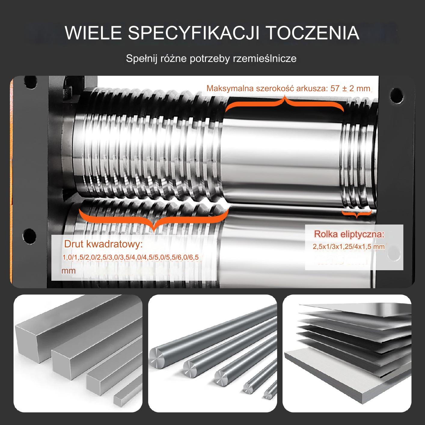 Wielofunkcyjna Walcarka Giętarka do Biżuterii - obrazek 3