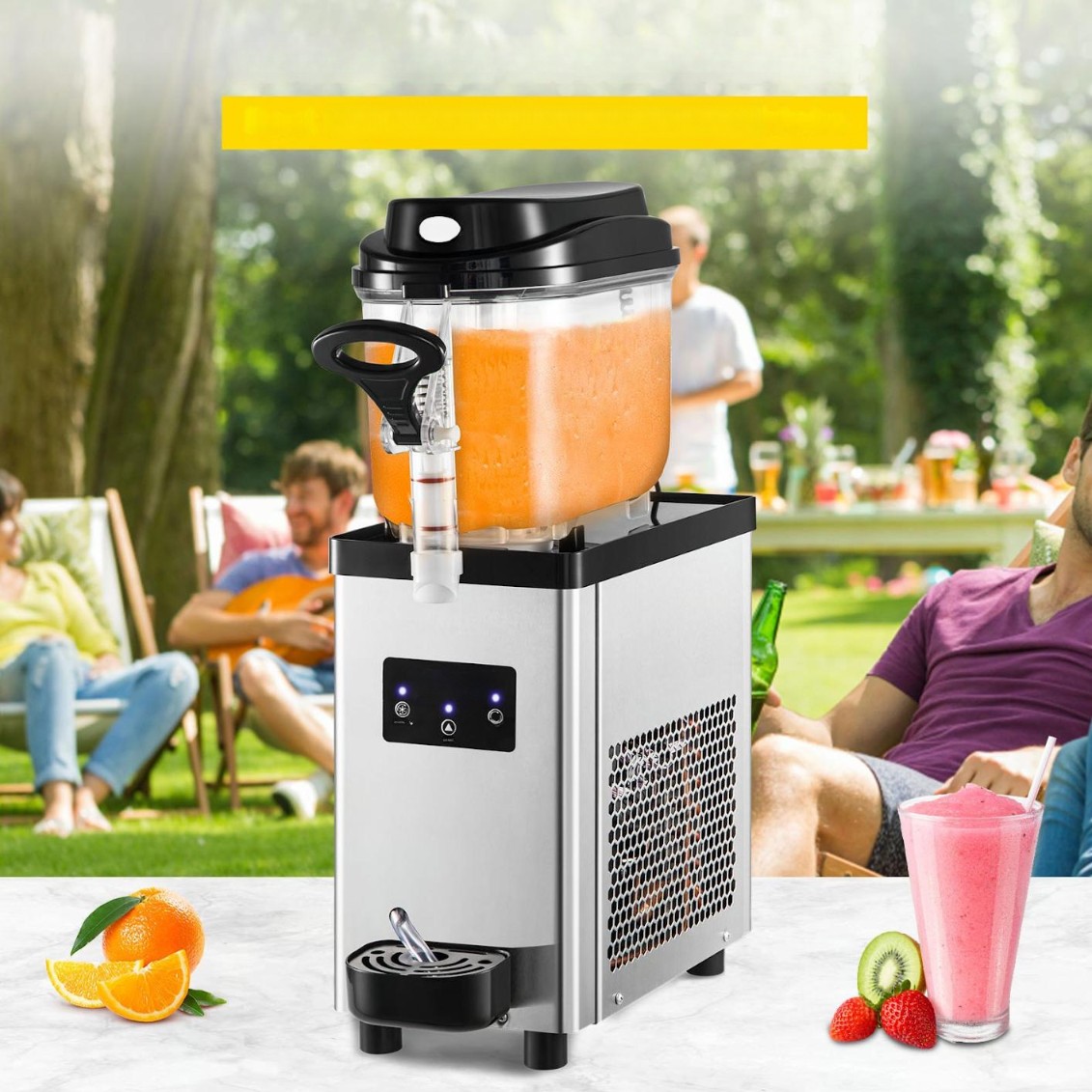 Granitor maszyna do napojów slush sorbetów smoothies 6L - obrazek 8