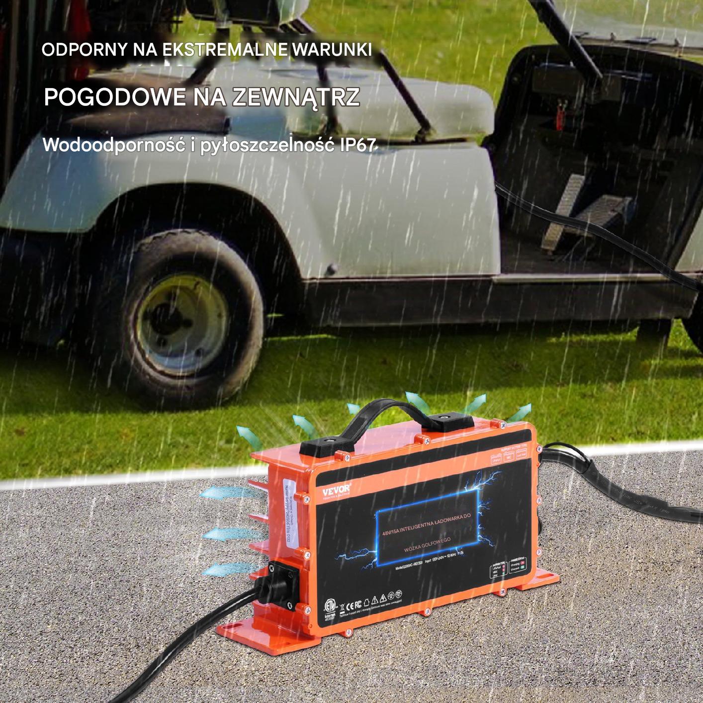 Ładowarka do Wózków Golfowych YAMAHA G29 48 V 15 AMP - obrazek 3