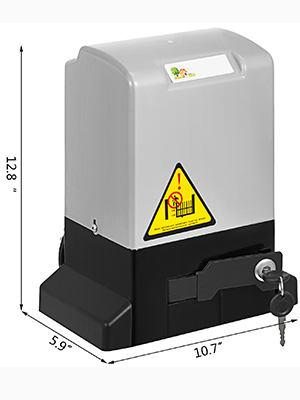 Napęd do bramy przesuwnej 600 kg automat piloty fotokomórka zestaw - obrazek 2