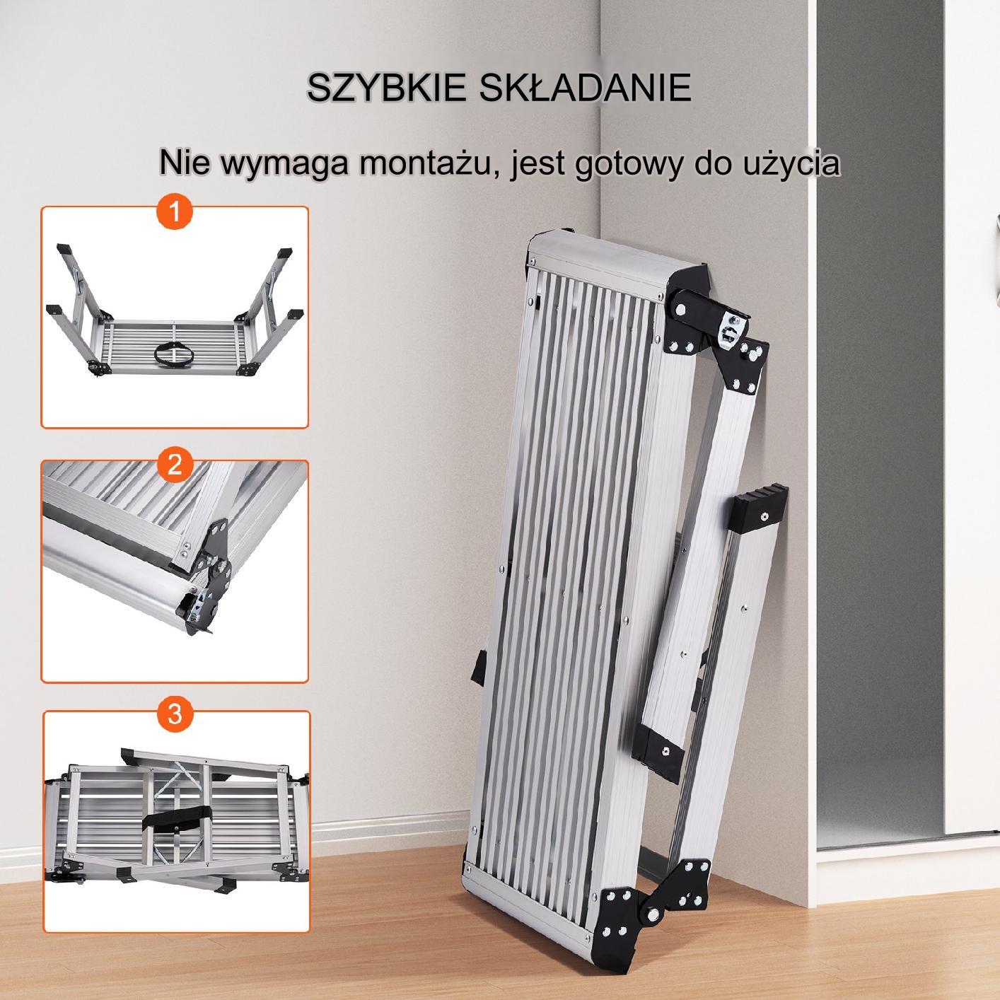 Składana Platforma Robocza o Udźwigu 150 kg - obrazek 4