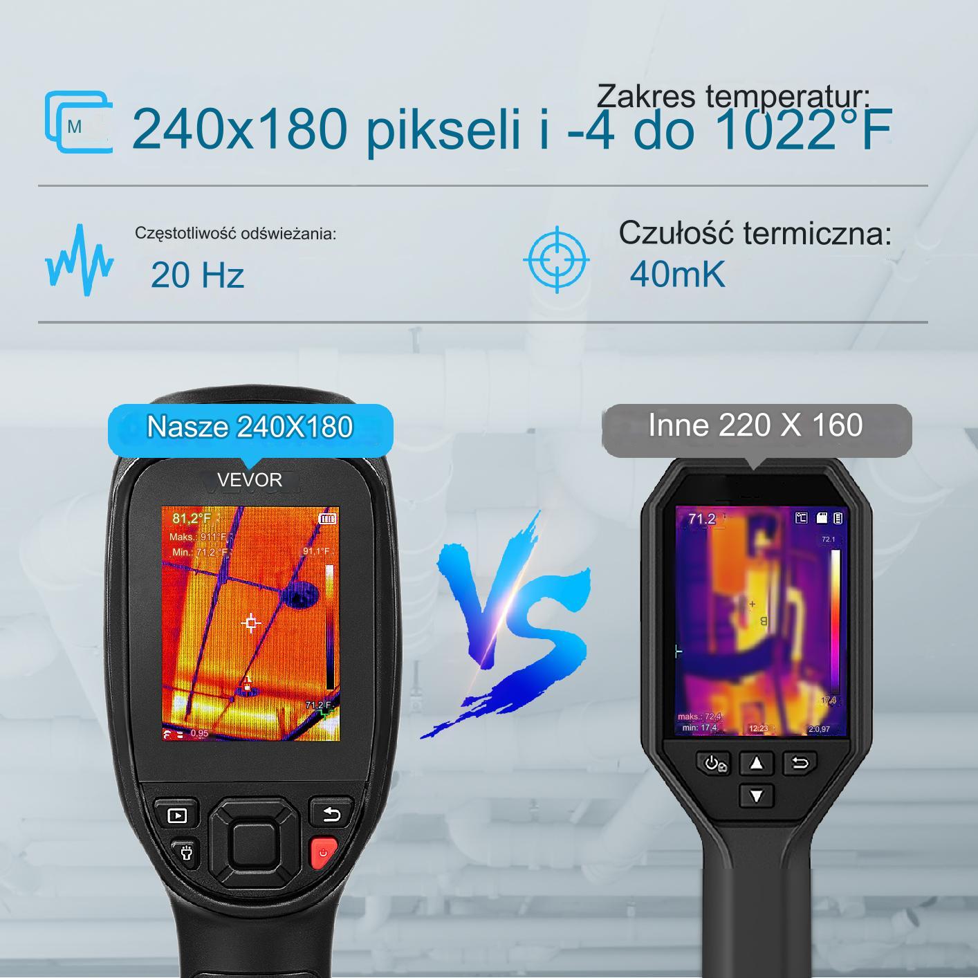 Kamera termowizyjna na podczerwień + nagrywanie 240x180p - obrazek 3