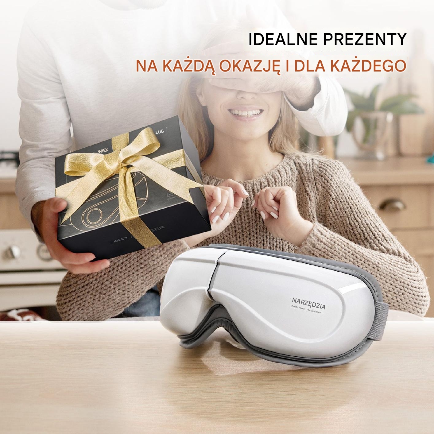 Masażer Oczu Relaksujący z Podgrzewaniem Bluetooth Muzyka - obrazek 7