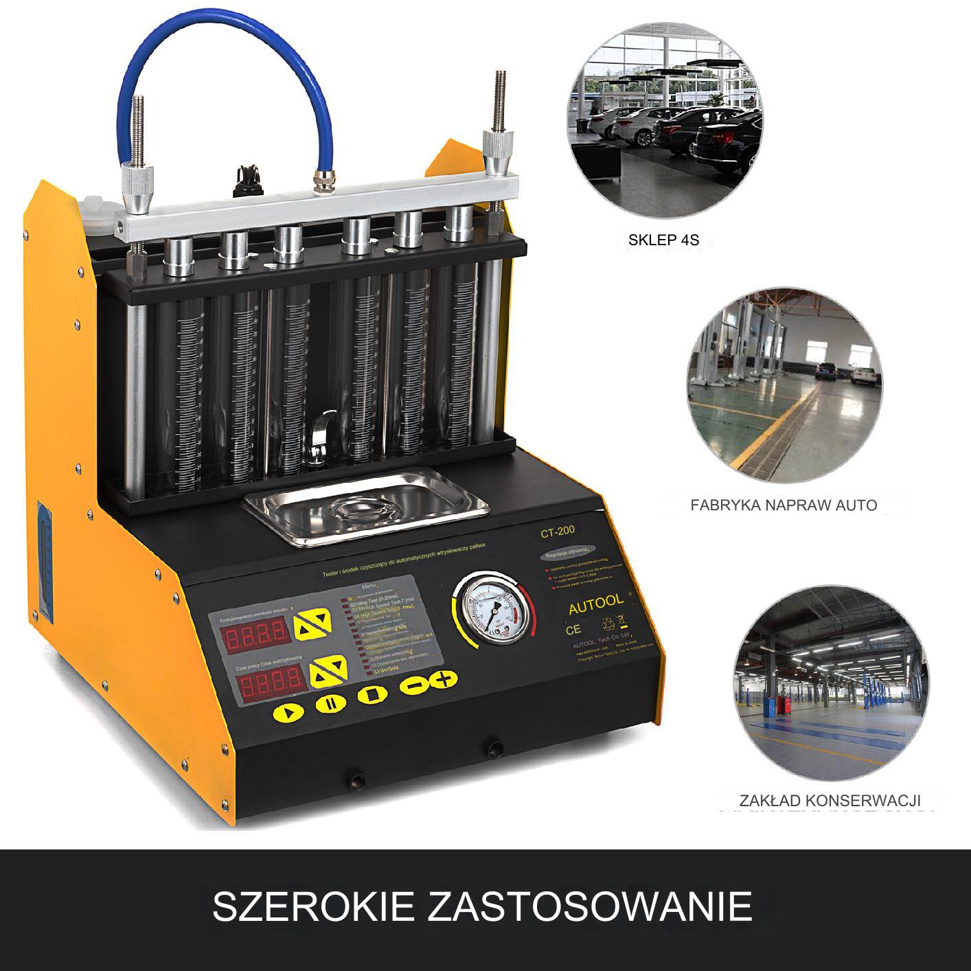 Tester ciśnienia do wtryskiwaczy Zestaw diagnostyczny 6 cylindrów - obrazek 7