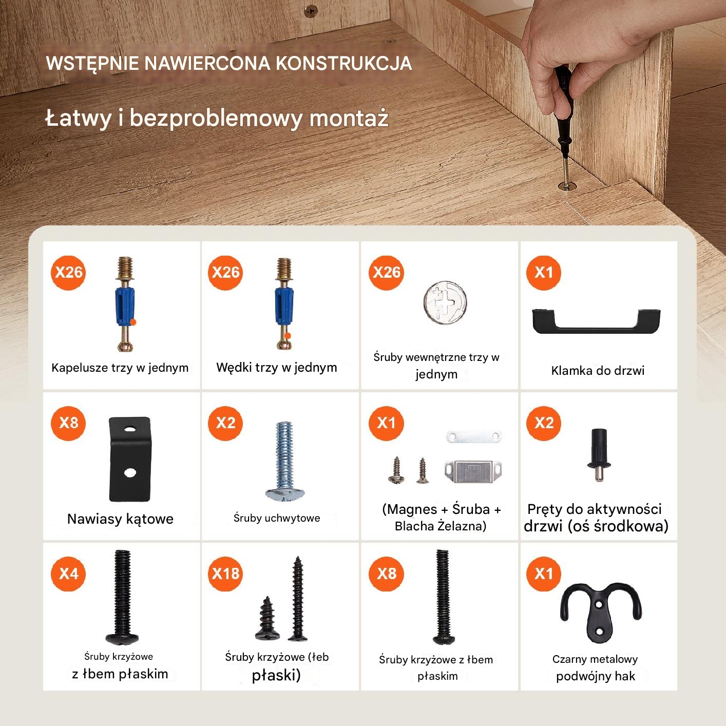 Obudowa na Kuwetę z Dwoma Półkami - obrazek 5