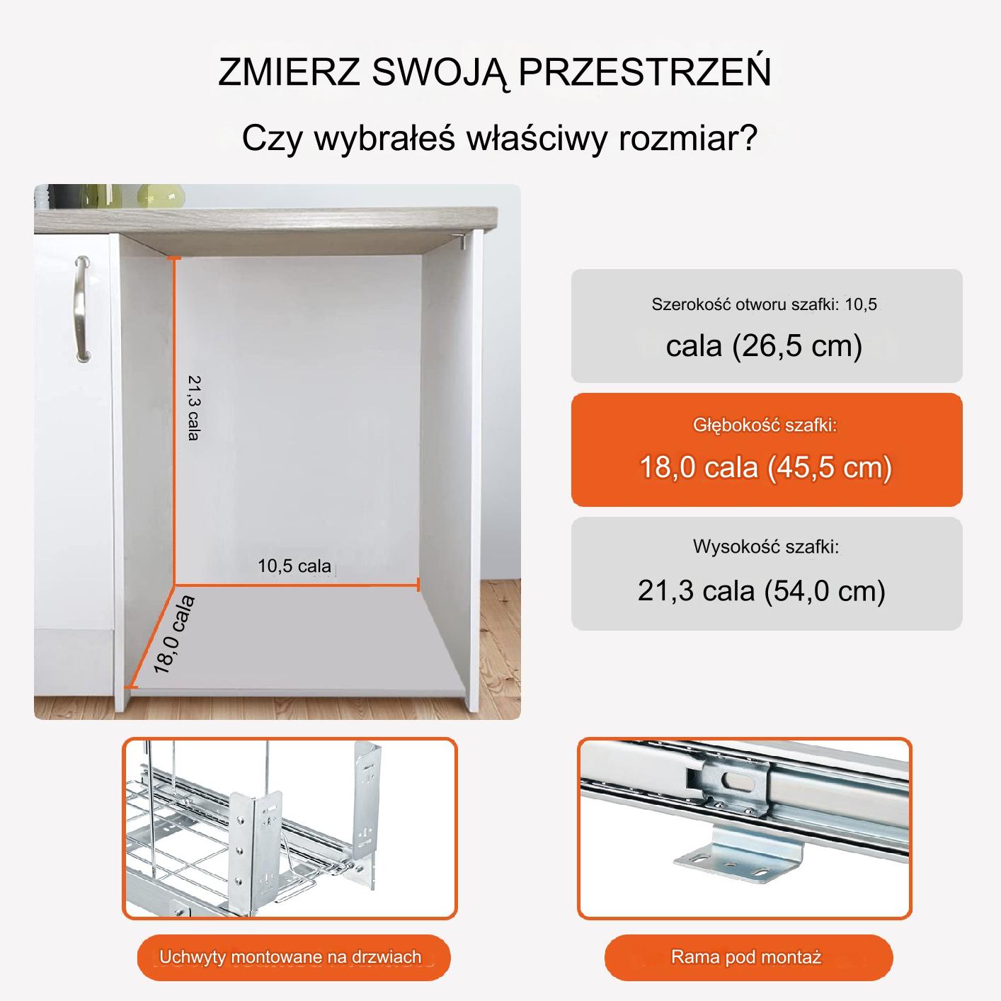 Wysuwany Kosz na Śmieci Cargo – 35 L - obrazek 2