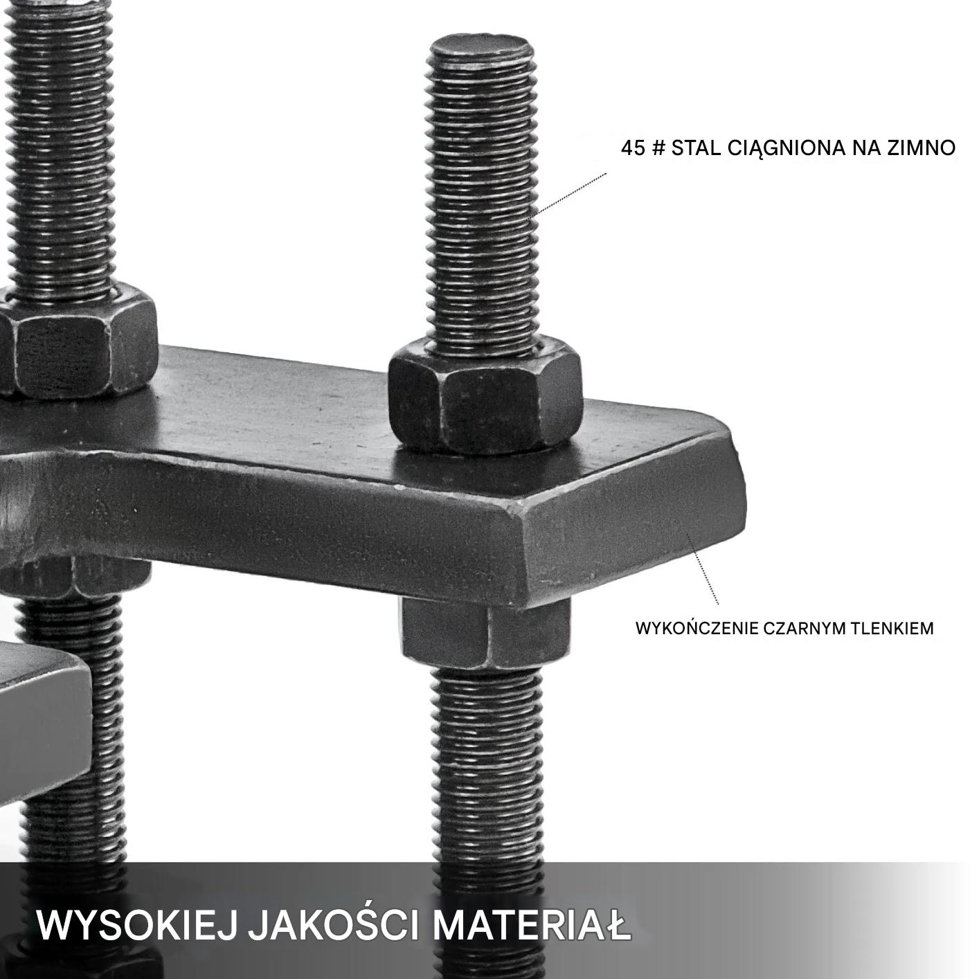 Maszyna do cięcia wykrawarka do skóry ręczna 180x120mm heavy duty DIY - obrazek 2