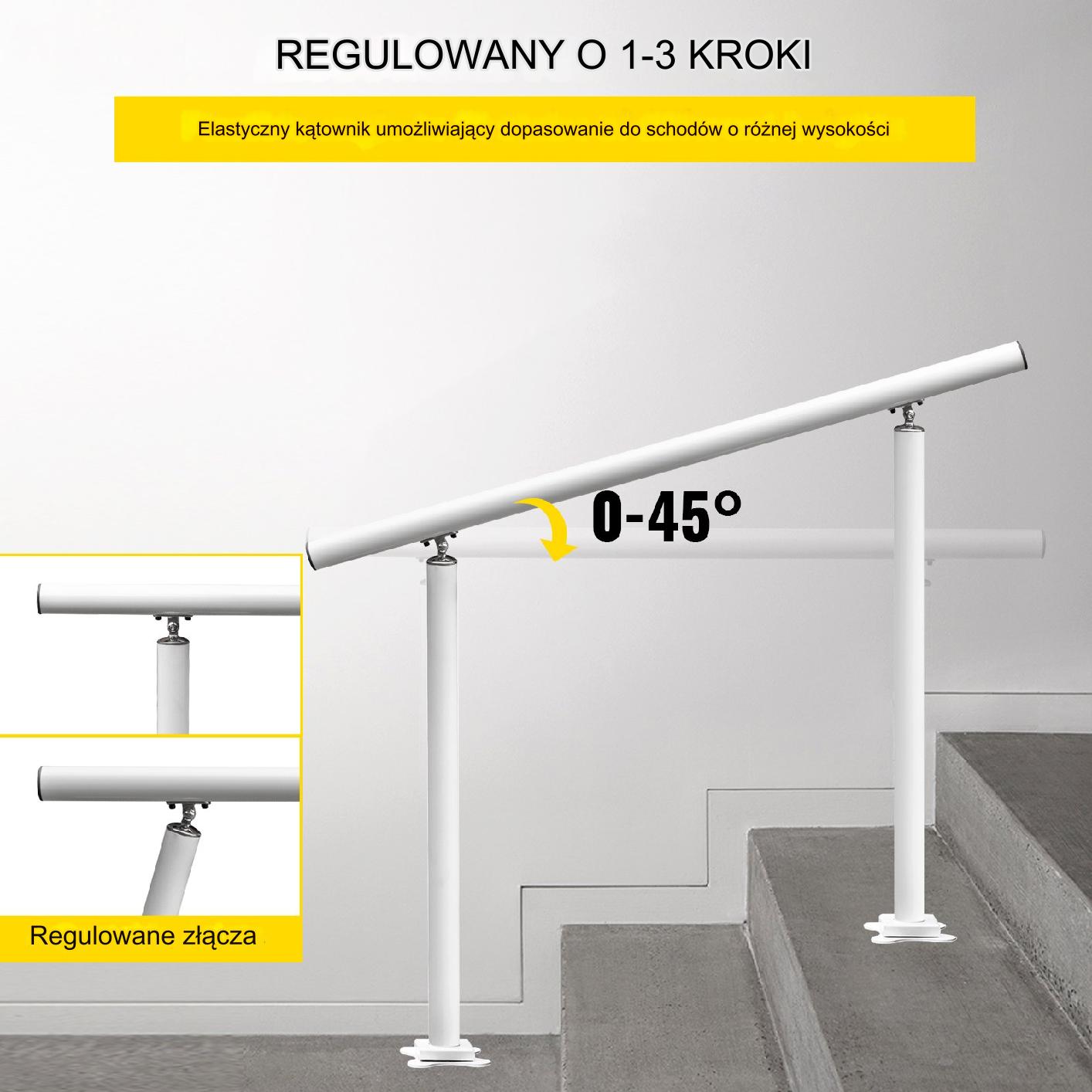 Poręcz do Schodów Zewnętrznych 91,4 cm - obrazek 5