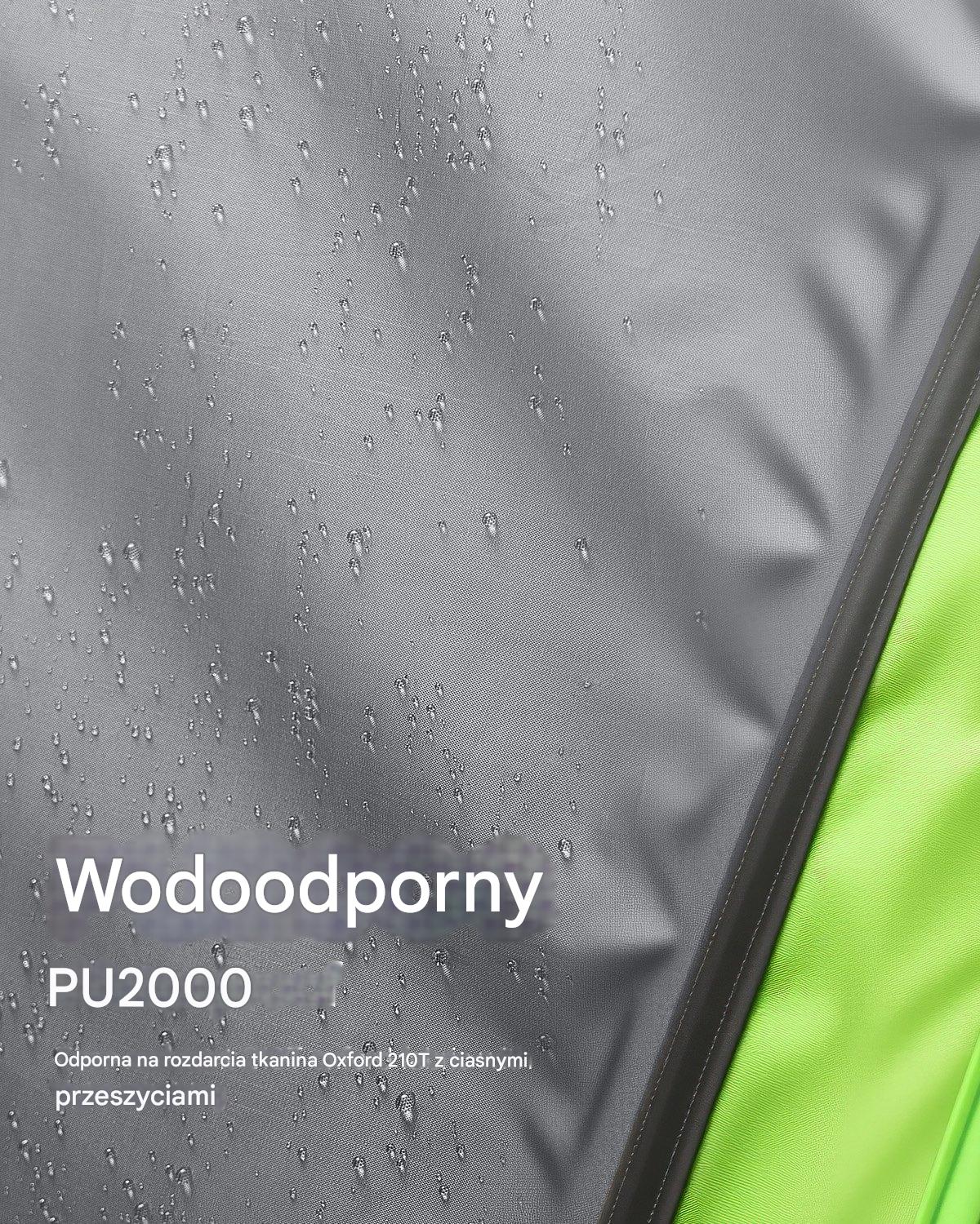 Namiot Samochodowy Campingowy SUV Wodoszczelny 5-8 osób 250x310 cm - obrazek 5