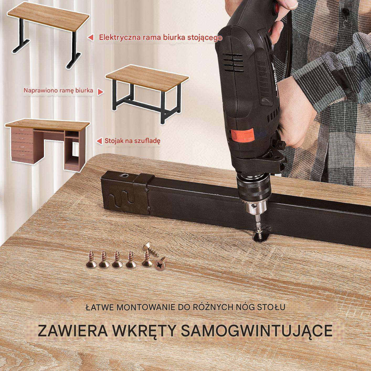 Blat Meblowy Kuchenny Roboczy z Płyty Wiórowej 180x80 cm - obrazek 4