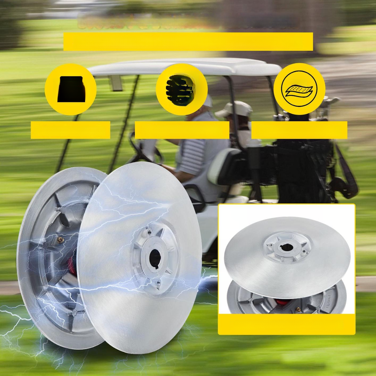 Sprzęgło Napędowe do Wózków Golfowych – do modeli Yamaha G2-G22 - obrazek 6