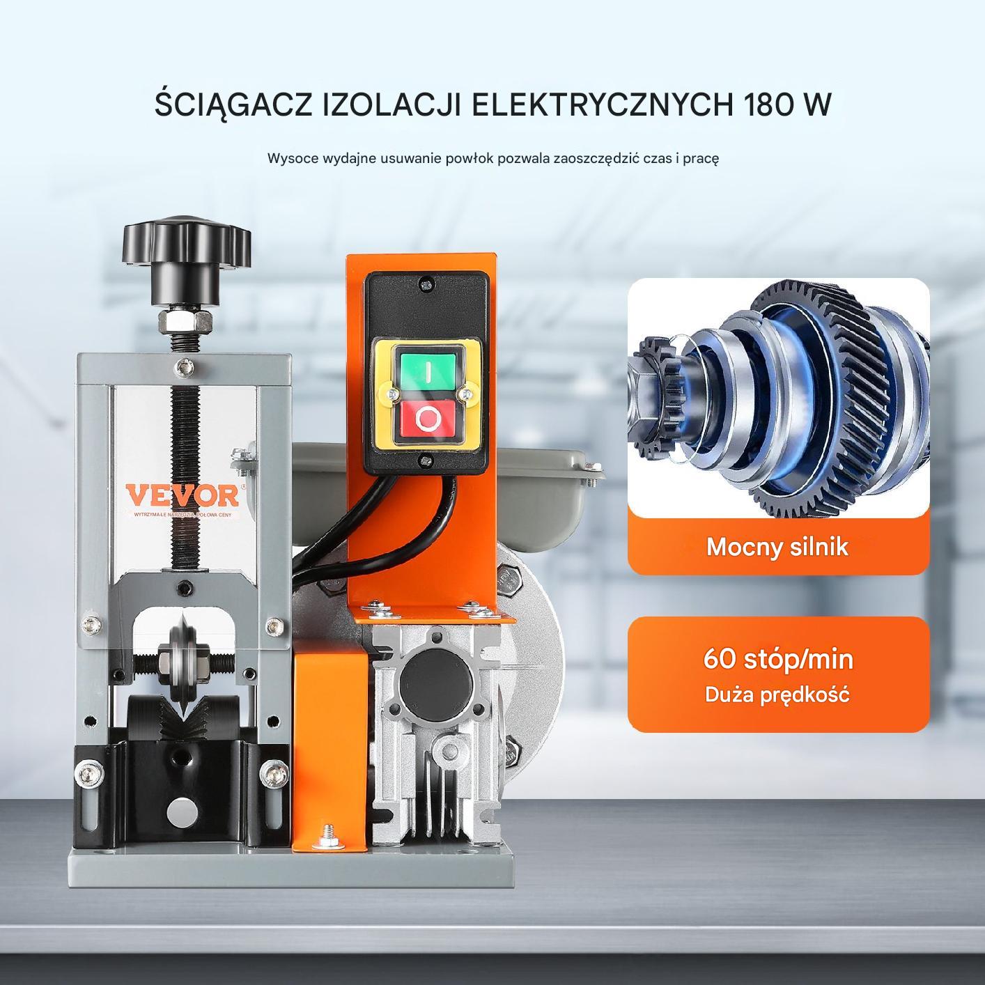 Automatyczna Maszyna do Zdejmowania Izolacji 180 W - obrazek 7