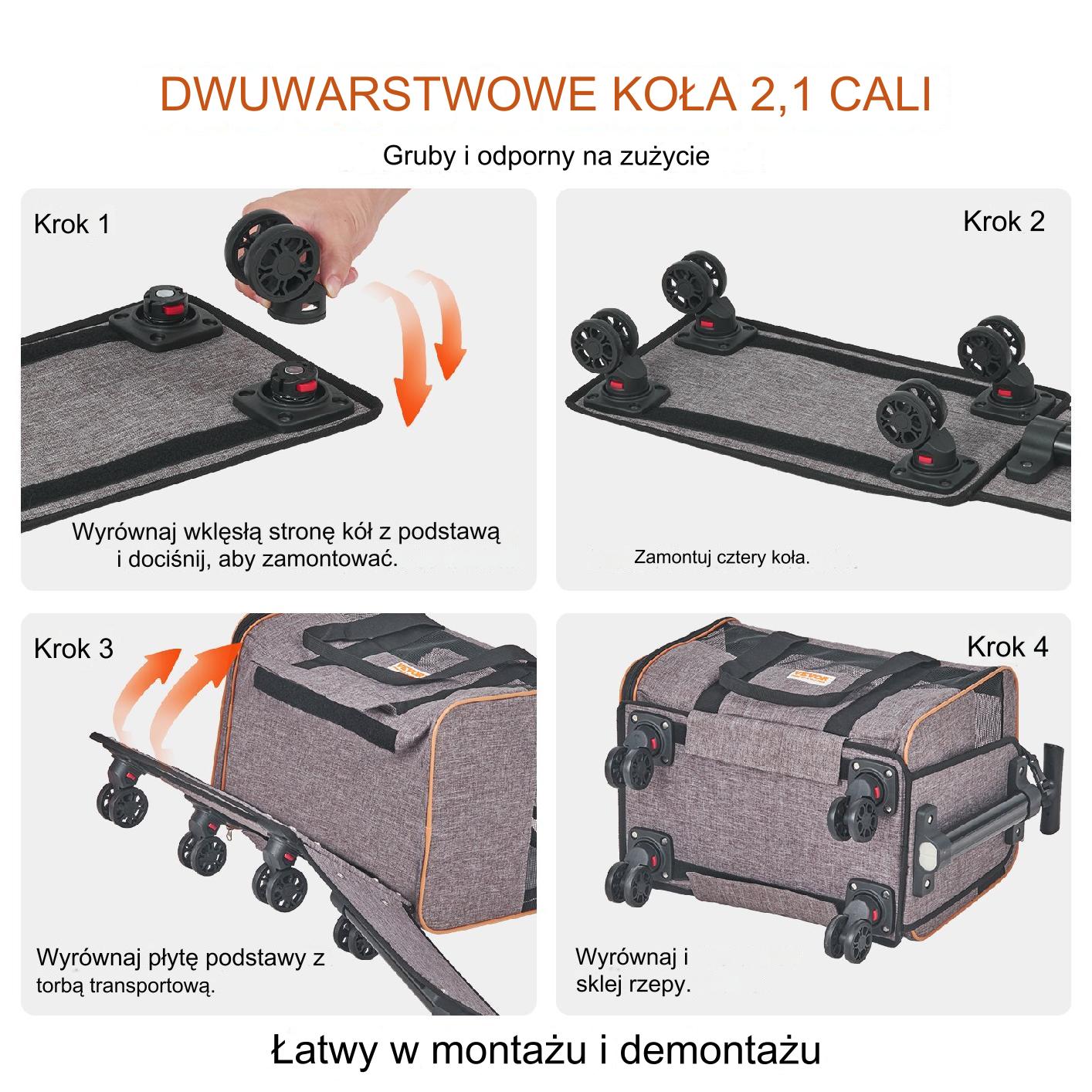 Transporter dla zwierząt 9,9 kg - obrazek 3