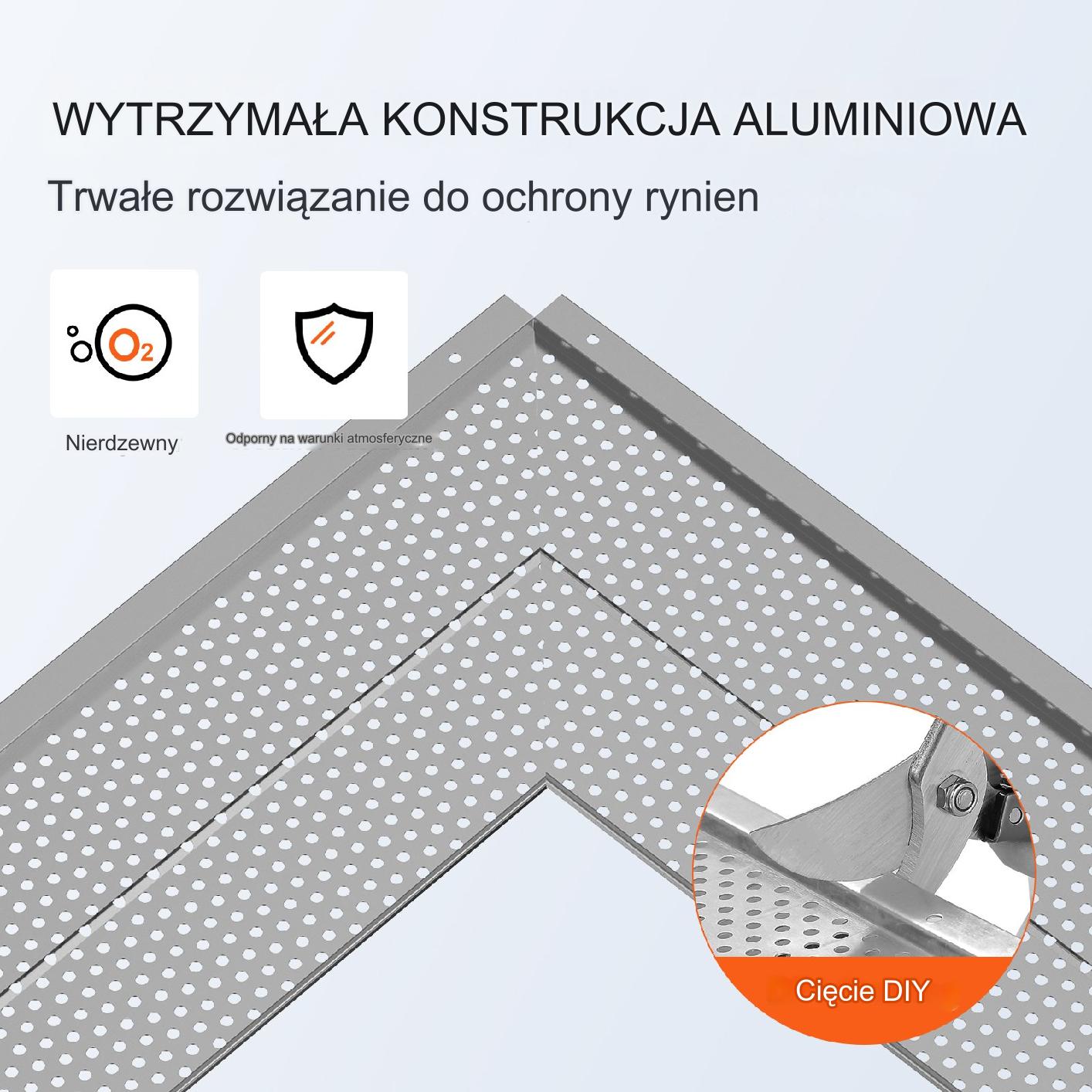 Osłonna Rynny 52 Elementy - obrazek 3