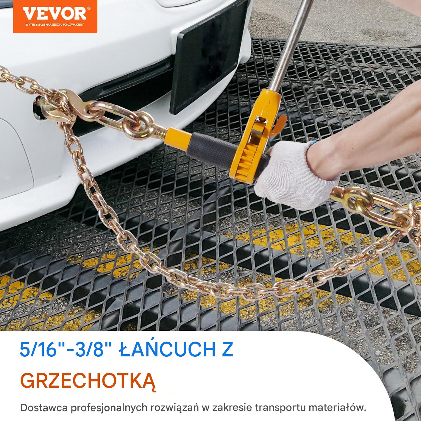 Napinacz łańcuchowy grzechotkowy 4 szt. 3T 0,8 - 0,9 cm - obrazek 7