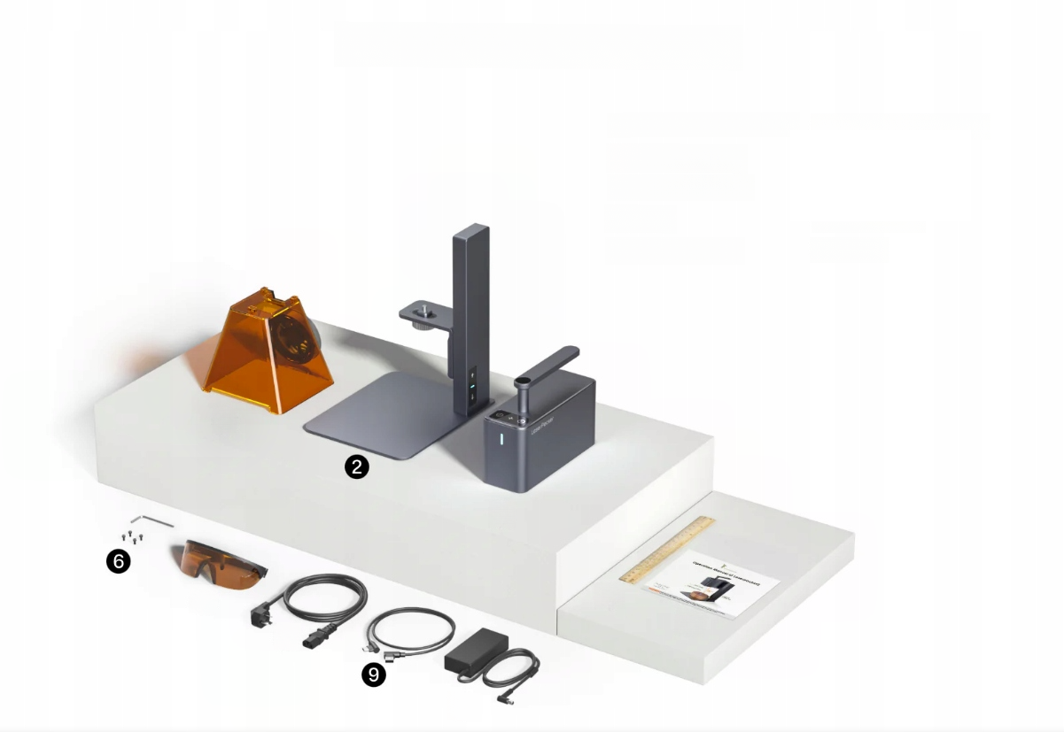 Grawerka laserowa LaserPecker LP2 + rolka - obrazek 3