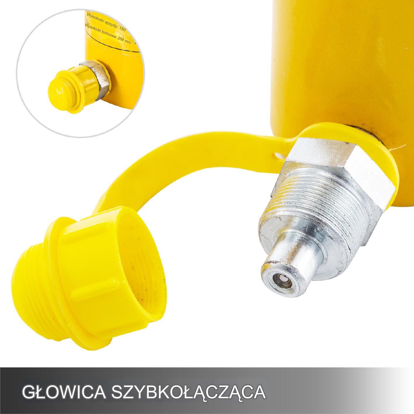 Hydrauliczny siłownik 60 T - obrazek 3